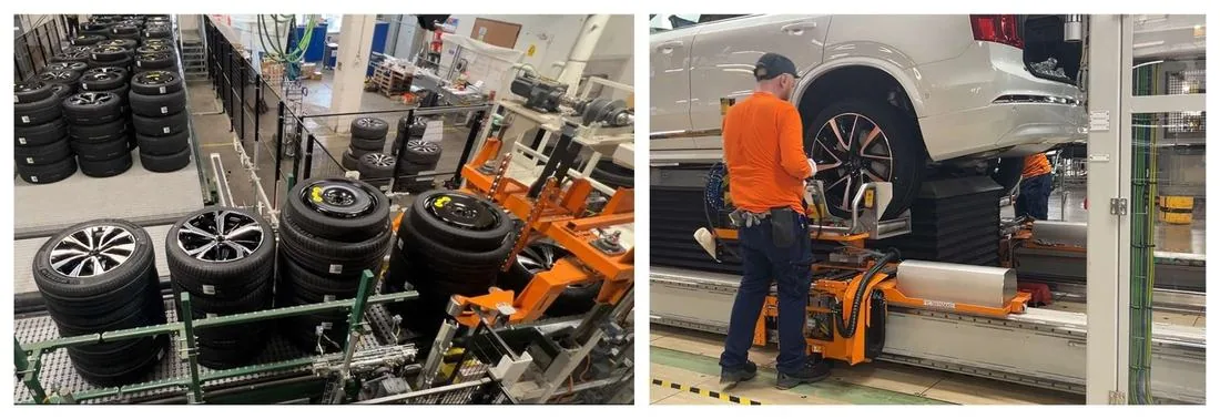 Volvo Torslanda – Räderförderer mit RFID